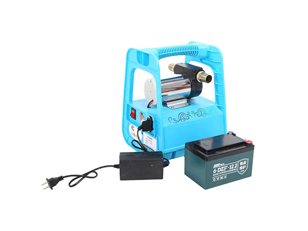Battery powered fuel pump
