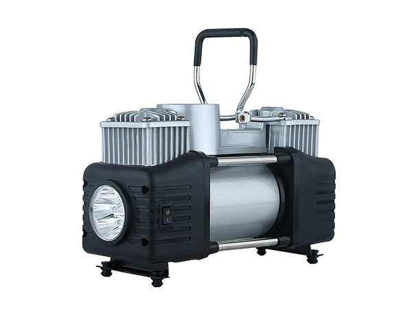 Convenient dual cylinder inflation pump