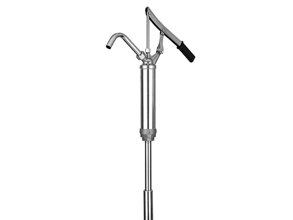 Hand pressed oil drum pump