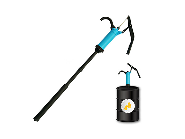 Hand pressure oil pump